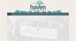 Desktop Screenshot of havenforyouth.org